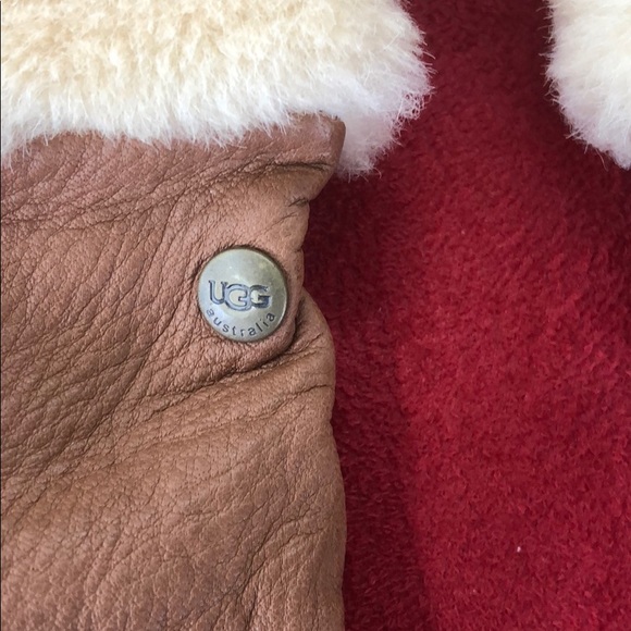 Ugg - leather gloves - Picture 3 of 7